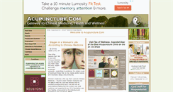 Desktop Screenshot of accupuncture.com